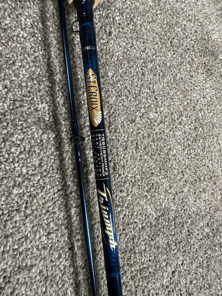 Кастинговое удилище St. Croix Rods Triumph Salmon & Steelhead 2 штуки, TRSC *НА ЗАПЧАСТИ* - Изображение 3 из 4