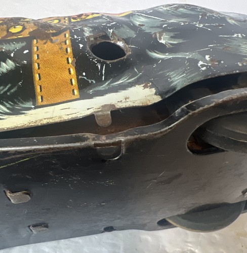 Vintage MARX TOYS Aufzieh-Blechlitho SCOTTIE DER BLINDENFÜHRHUND Spielzeug für Teile/Reparatur - Bild 14 von 18