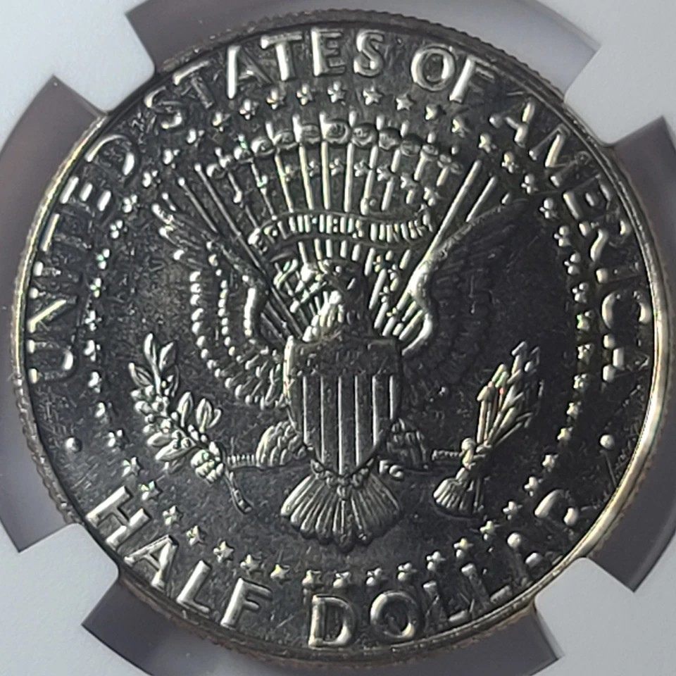 1991 P KENNEDY HALF DOLLAR NGC MS66 8163709-041 - Image 4 of 4
