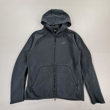 Nike Mens Tech Fleece Hoodie Black Small Full Zip Windrunner 928483 010