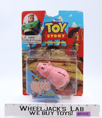 Hamm Pop Up Coin Disney Toy Story 1995 Thinkway Toys Figure NEW SEALED