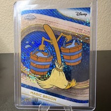 Topps Chrome Disney Magic Broom #189 #/150 Trading Card 2025
