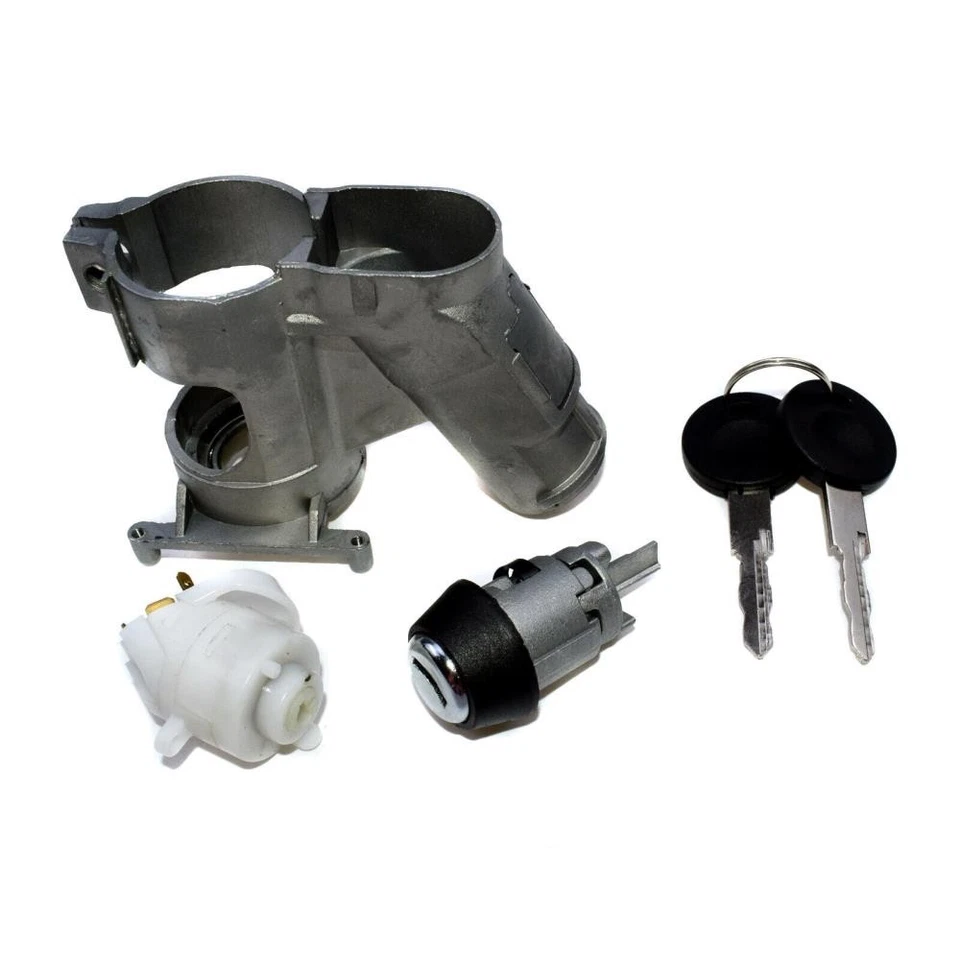Ignition Column Lock Cylinder Housing Switch Set For VW Cabriolet Jetta Golf — 第 4/4 张图片