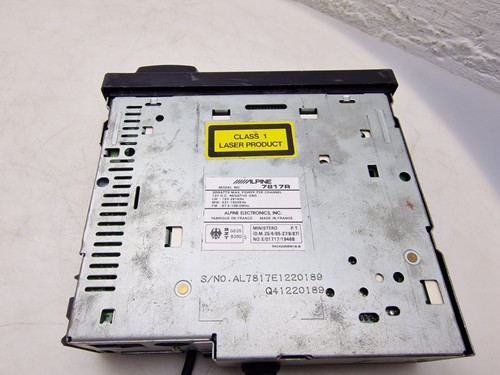 Alpine 7817R CD-Tuner Autoradio RDS EON 30Wx4 Dual Pre-Out CD-Wechsler - Bild 13 von 15