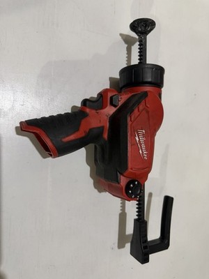 Milwaukee Cordless M12 Caulk Gun Tool Only Red Description!
