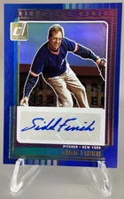 Color Match! 2025 Donruss Signature Series Sidd Finch Autograph Blue /35 Rare