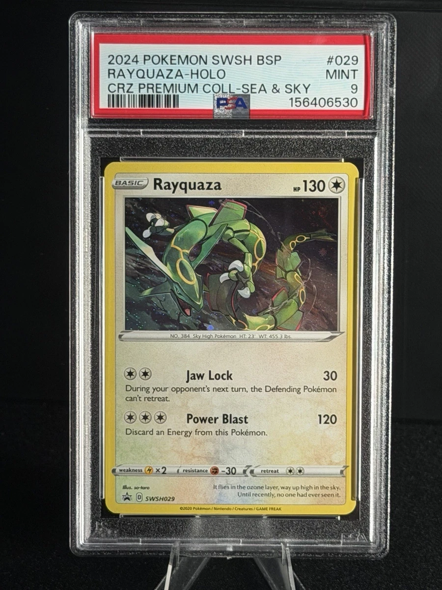 Rayquaza Pokémon TCG Professional Sports Authenticator (PSA) Grade