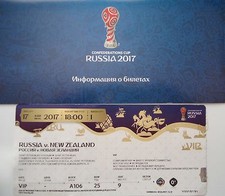 VIP TICKET & Info Confed Cup 17/6/2017 Russia vs New Zealand # Match 1