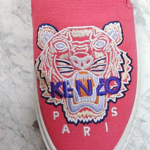 Kenzo K Skate Tiger Mule W Slip-On Shoes Pink Size Women's US6.5 / JP23.5 EX - Picture 3 of 5