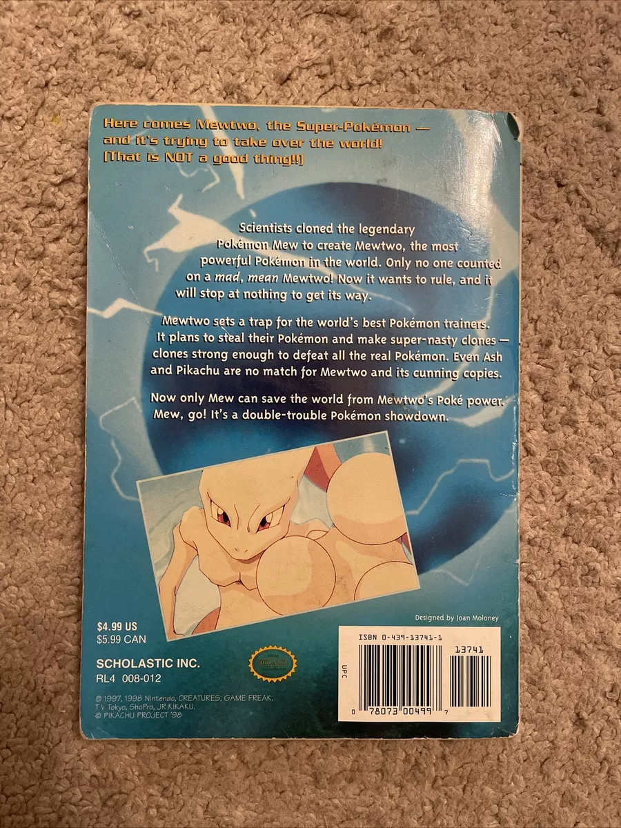 Sebo do Messias Livro - Pokemón - O Primeiro FIlme - Mewtwo Contra-ataca