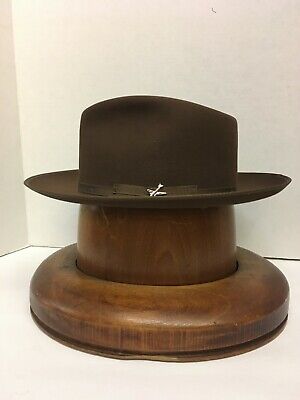 Stetson® Stratoliner Fedora Walnut Felt Hat With Free Hat Stetson® Stratoliner Fedora Walnut Felt Hat With Free Hat