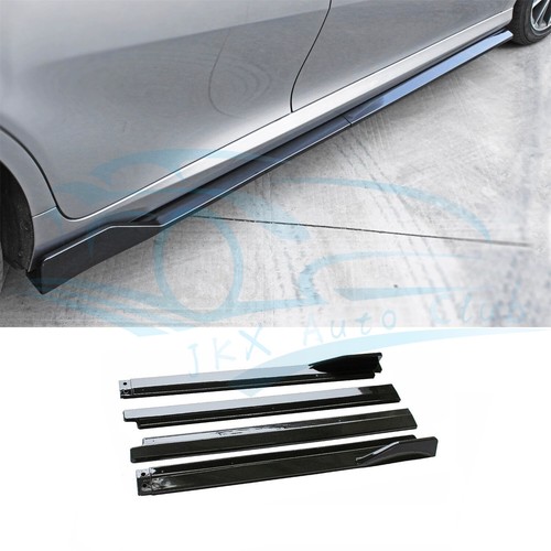 Alerón de faldón inferior lateral aspecto fibra de carbono ABS para Toyota Camry 2025-2027 p 4 piezas - Imagen 5 de 5