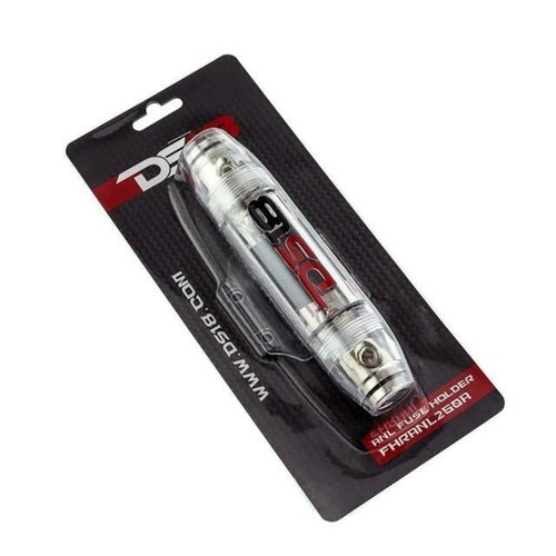 Bloque De Distribución De Fusibles Joinworld 4 Vías MIDI (Mini-ANL) Para Audio De Coche - 12V, 0/4 Gauge, Indicador LED Y 6 Fusibles Incluidos