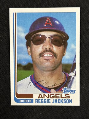 1982 Topps Traded #47T Reggie Jackson Mint California Angels HOF *243