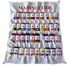 5098 Marine International Maritime Signal Flags Set of 14 Flag with CASE Cover Nautical//Maritime Boat//Ship//Vessel//Nautical D/écor