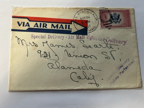 USA - Special Delivery Covers (4) - Luftpost - gebraucht - Poststempel Interesse ? - Bild 7 von 9