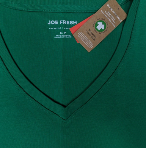 Joe Fresh Organic Shirts Women's S Sustainable Grown Cotton Ceres-0638 NWT - Picture 6 of 9