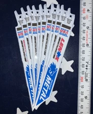 LENOX MetalWOLF 618R  Medium Metal 18tpi Reciprocating Saw 6" Blades - 10 Pieces