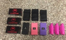3 Stun Guns, Stungun, 60M Volts + 3 Pepper Spray OC Spray