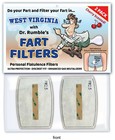 WEST VIRGINIA FART AIR FILTER Gag Joke Happy Birthday Gift Present CHERRY SCENT