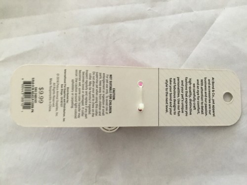 Dog collar, Bond & Co, Cork pink s xxs 6-8" nwt dog collar Big Sale🐾 - Picture 2 of 4