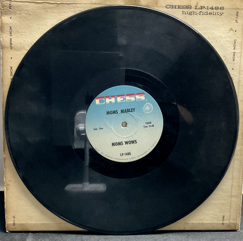 A71 Moms Mabley: Moms Wows, 1964 Chess Record LP-1486 - Stand-Up Comedy Vinyl LP - Picture 4 of 4
