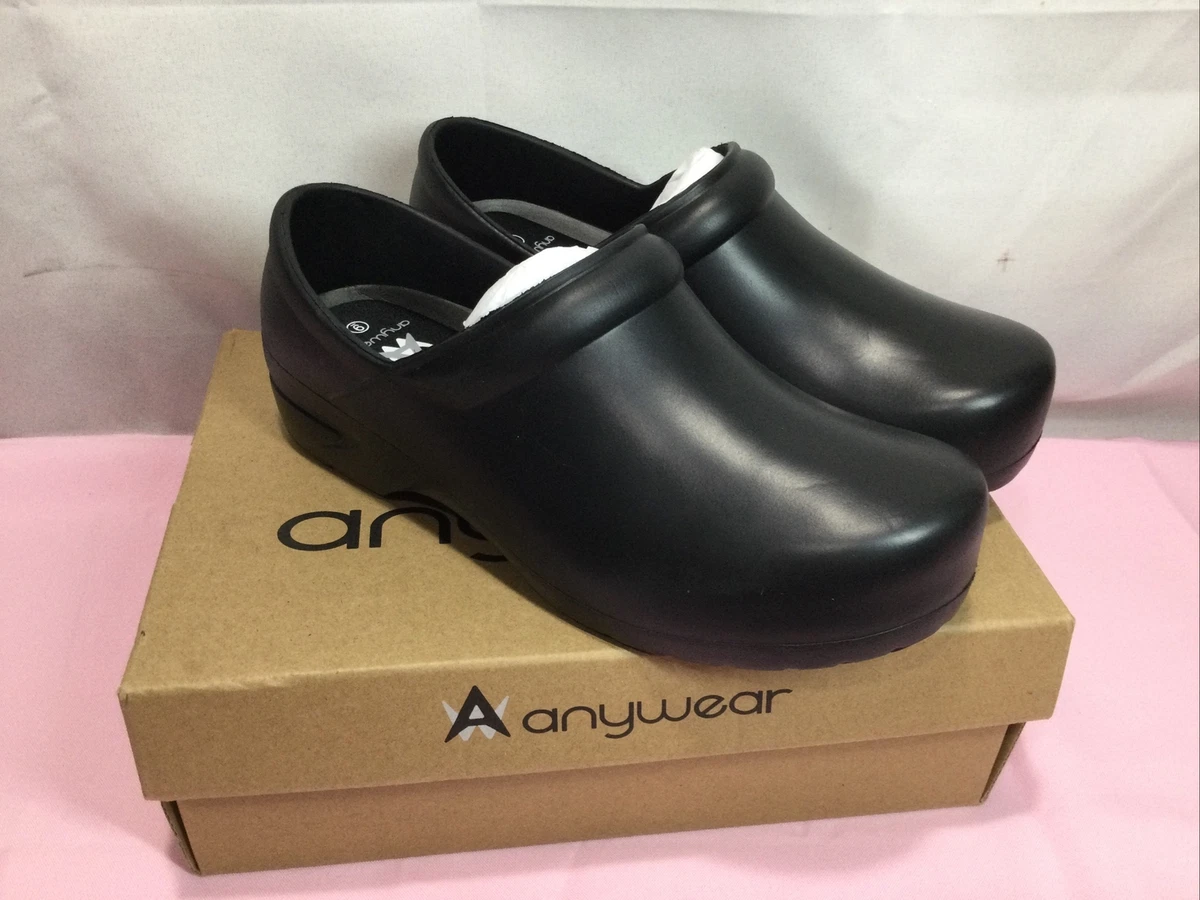 Anywear Womens Guardian Angel Healthcare Food Service Shoes Clogs