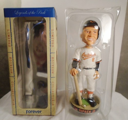 Cal Ripken Jr. Legends Of The Park Bobblehead Baltimore Orioles HOF in Box