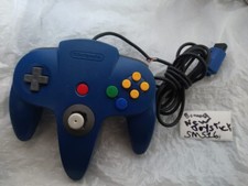 Nintendo 64 N64 Controller Authentic Blue OEM Tested Working new Stick!