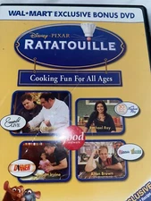 Disney Pixar Ratatouille Cooking Walmart Exclusive Bonus DVD Scratch And Sniff