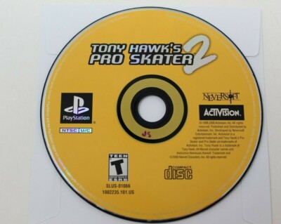 Tony Hawk's Pro Skater 2 Sony Playstation 1 PS1