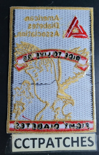 1999 AMERICAN DIABETES ASSOCIATION RIDE TO LIVE FIGHT DIABETES PATCH - Bild 2 von 2