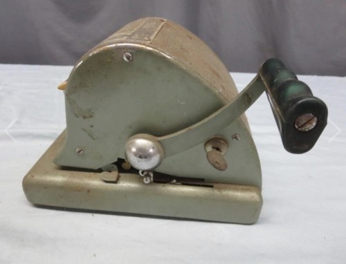 Vintage Paymaster 600 S Check Writer with Key Untested - Picture 5 of 7