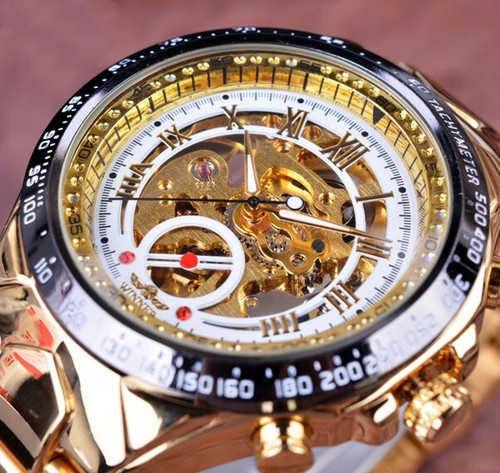 Hollow Automatic Mechanical Watch - Skeleton Dial, Luxury Men’s Timepiece - Picture 2 of 13