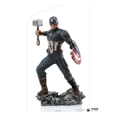 Marvel Comics Deluxe BDS Art Scale Resin-Statue 1/10 Captain America Ultimate (2