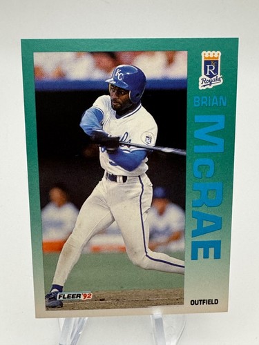 1992 Fleer Baseball Card #s 1-249 +Rookies -You Pick - Picture 103 of 162