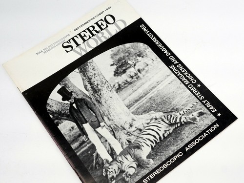 Stereo World magazine 11-4 (1984) Jorge Luis Borges Alamo French Museum of Photo - Picture 1 of 3