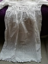 vintage 1920's Cristening Gown For Babies