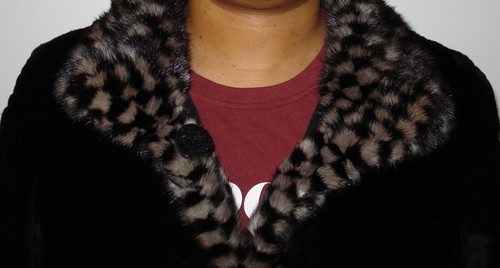 Chaqueta de Piel Reversible de Visón Negro Cortado Talla 4-6 EXCELENTE CONDICIÓN Envío Gratuito - Imagen 4 de 10