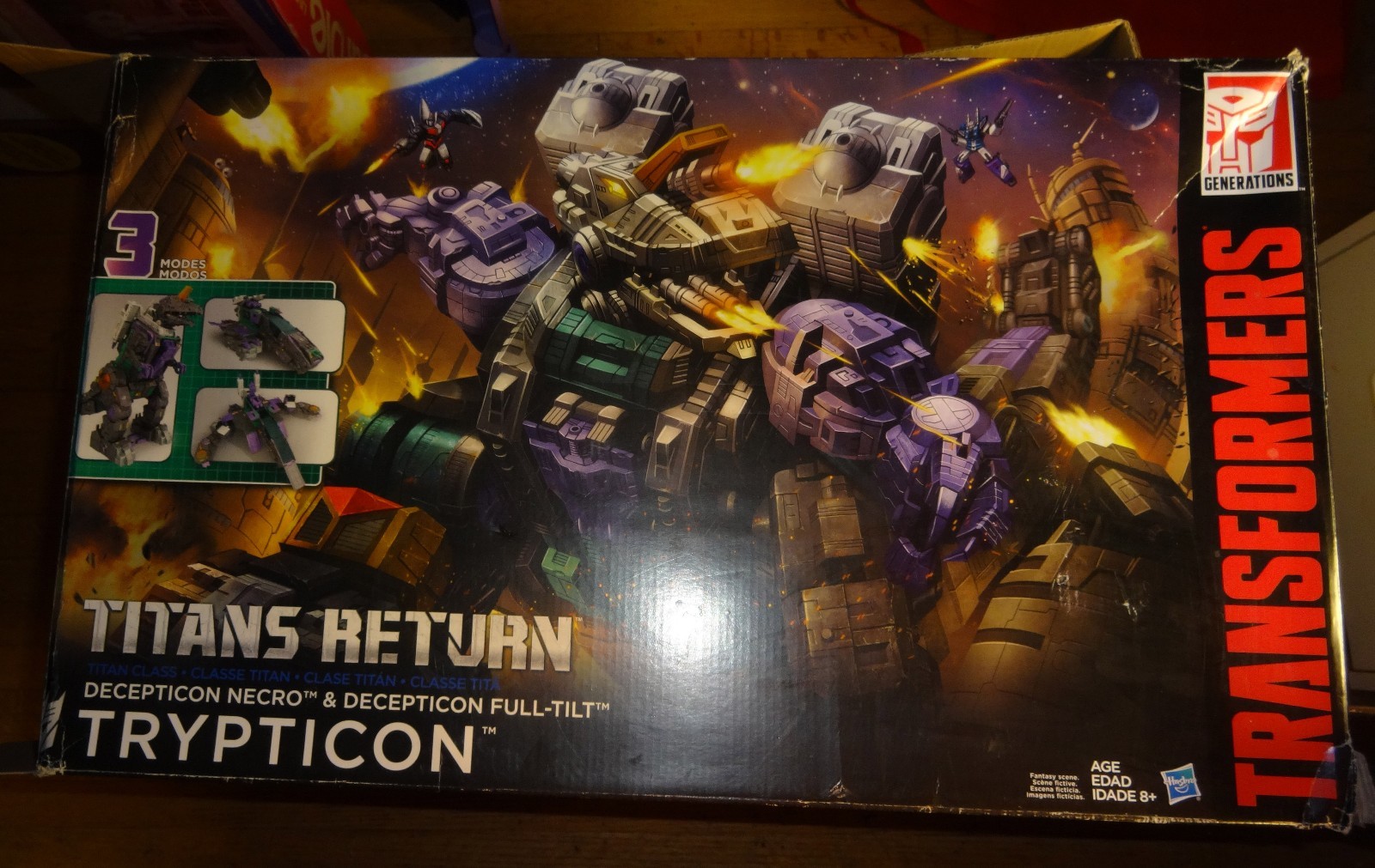 Hasbro TRANSFORMERS GENERATIONS titans return TRYPTICON 2016 Hasbro TRANSFORMERS GENERATIONS titans return TRYPTICON 2016
