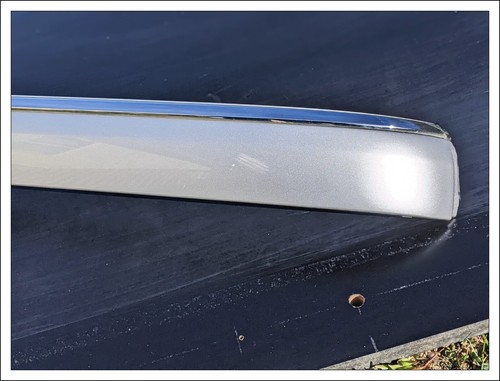 ✅ 00-06 Mercedes CL600 CL500 rear left bumper molding trim silver 2158851121 OEM - Picture 4 of 14