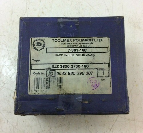 BISON / TOOLMEX Hard Inside Jaws | For 4 Jaw 160mm Chuck | SJZ36003700-160 - Picture 4 of 4