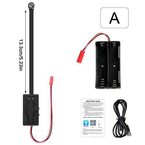 Mini WiFi IP Camera HD 1080P DIY Pinhole Module Video Recorde Remote View Camera - Picture 12 of 19