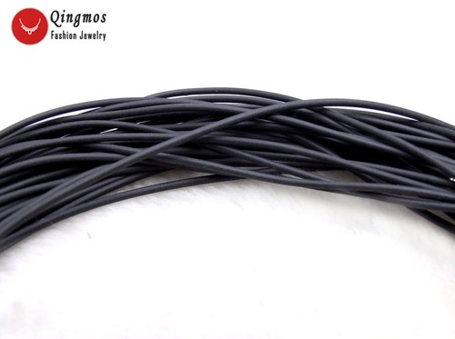 Wholesale 10X Black Leather Necklace 2mm Cord for Jewelry Making 17.5'' -gp192 - Picture 3 of 6