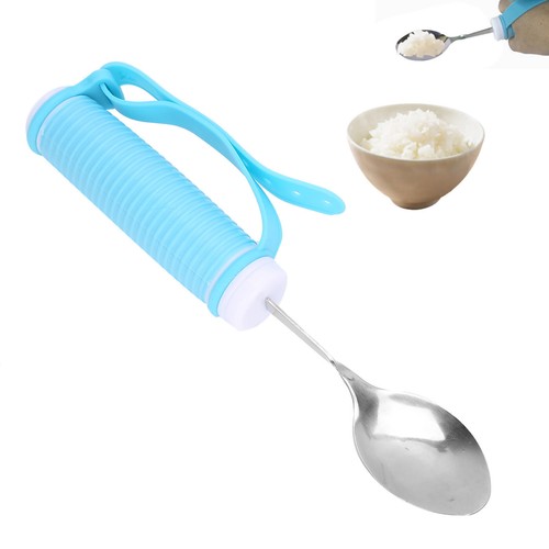 Elderly Auxiliary Tableware Disabled Eating Aids Flexible AntiSlip Eating Spoon - Picture 9 of 12