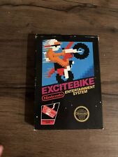 Nintendo NES Excitebike Gloss Sticker Seal Hangtab Hang Tab Complete in Box CIB