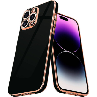 FÜR XIAOMI 14 ULTRA - GLAMOUR Handy Tasche Back Case Cover Hülle SCHWARZ