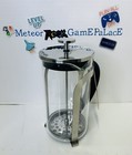 Brandani Italian Style French Press Coffee Maker Glass & Silver Stainless Cold B