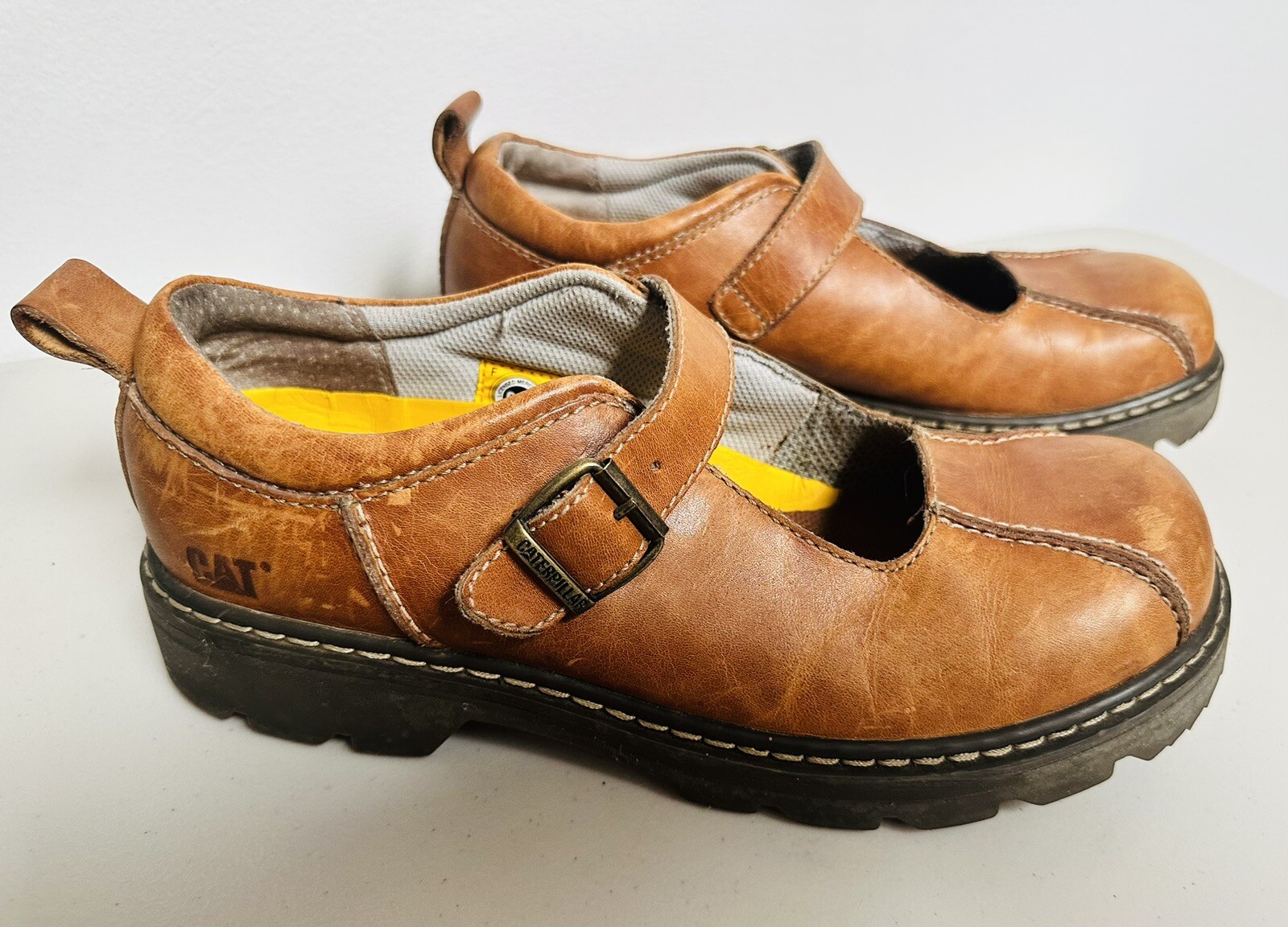 Caterpillar CAT Mary Jane Shoes Women Size Size 11 Br… Gem