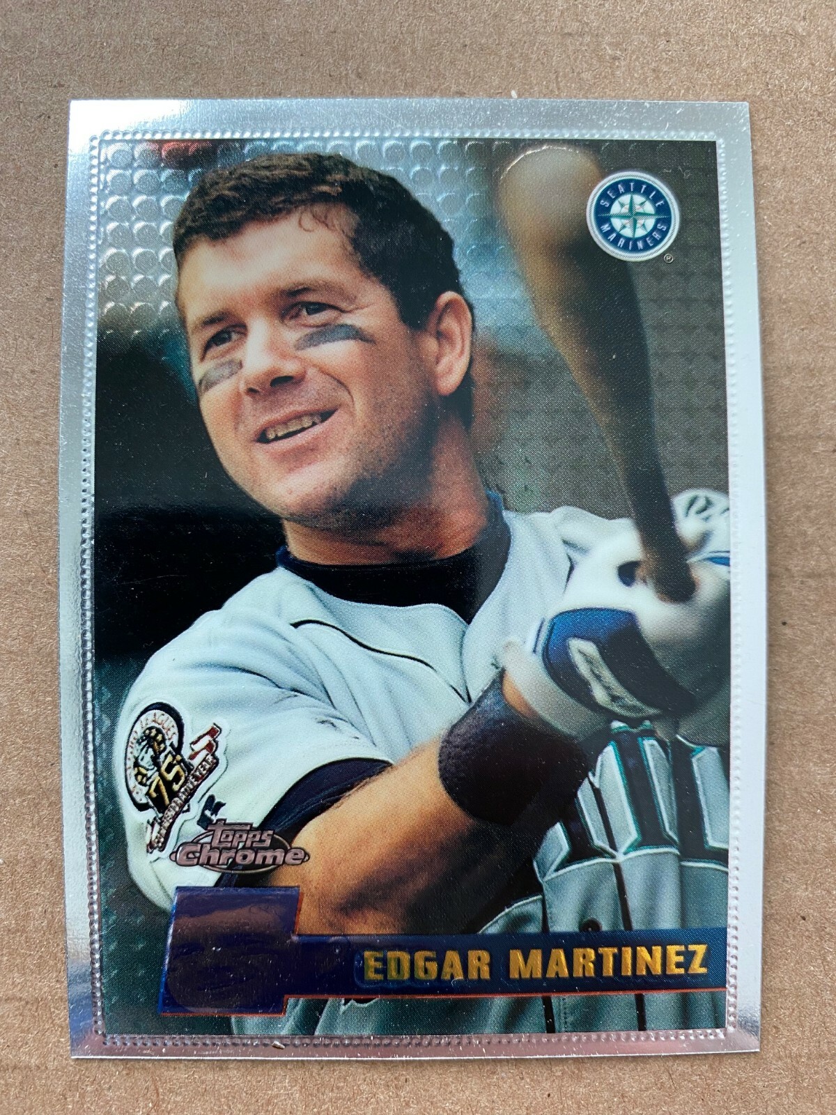 EDGAR MARTINEZ 1996 Topps Chrome #94 SEATTLE MARINERS